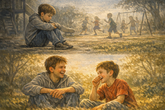 Billy discovers laughter